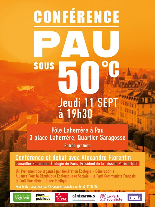 Conférence Pau sous 50°C 2848119a 76b8 4d2e 9124 65f63d4cfaa6