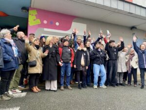 Inauguration du second local de campagne à Berlioz !